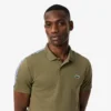 Men’s Ultra Dry Branded Stripe Tennis Polo