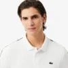 Men’s Ultra Dry Branded Stripe Tennis Polo