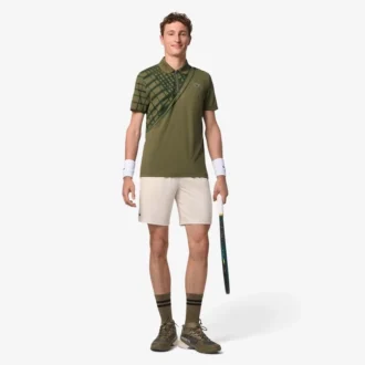 Men’s Ultra Dry Printed Slim Fit Tennis Polo