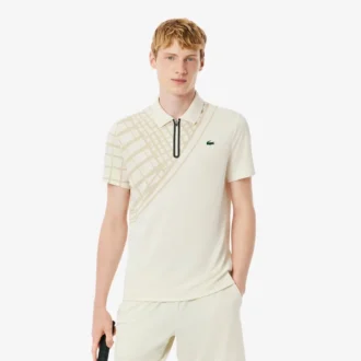 Men’s Ultra Dry Printed Slim Fit Tennis Polo