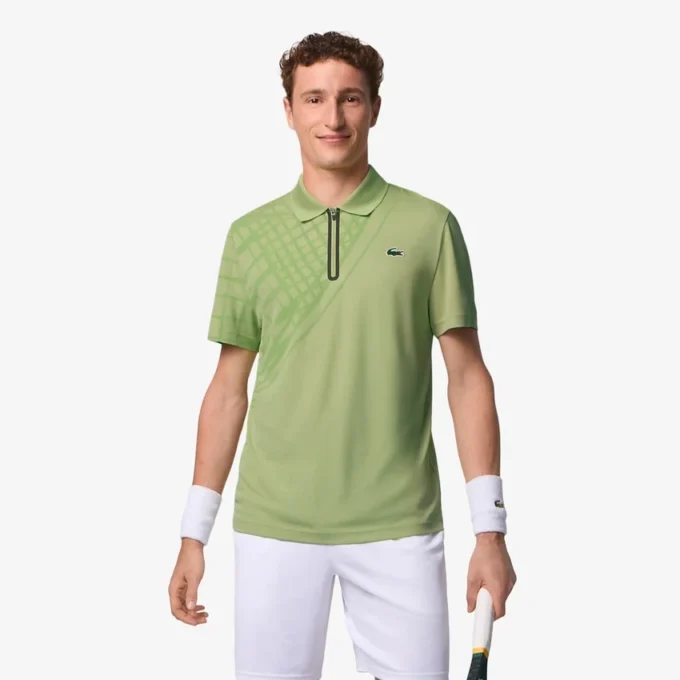 Men’s Ultra Dry Printed Slim Fit Tennis Polo