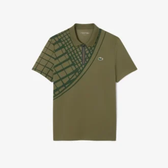 Men’s Ultra Dry Printed Slim Fit Tennis Polo