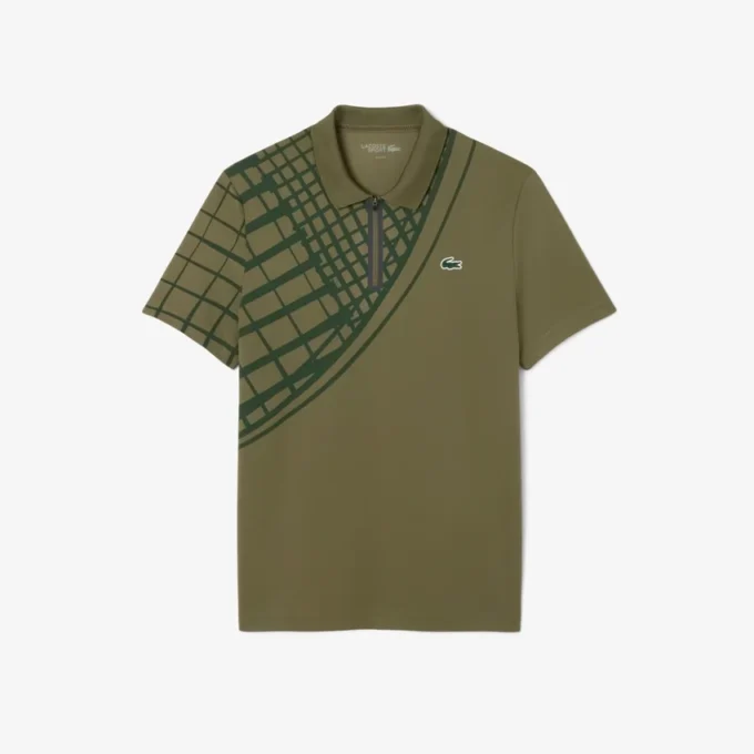 Men’s Ultra Dry Printed Slim Fit Tennis Polo