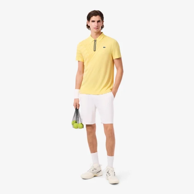 Men’s Ultra Dry Printed Slim Fit Tennis Polo