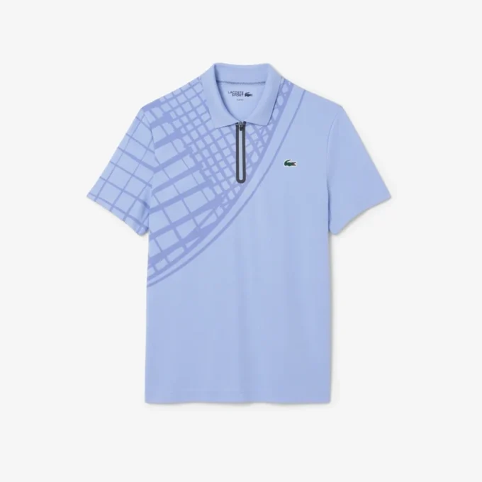 Men’s Ultra Dry Printed Slim Fit Tennis Polo