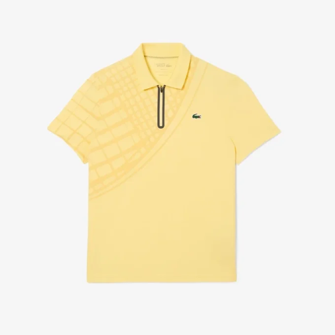 Men’s Ultra Dry Printed Slim Fit Tennis Polo