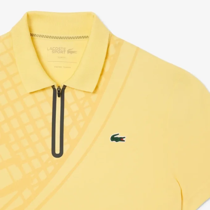 Men’s Ultra Dry Printed Slim Fit Tennis Polo