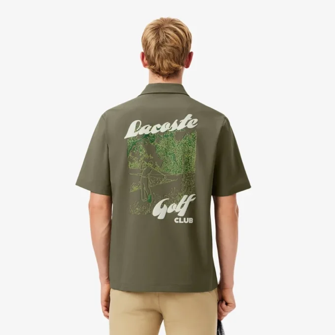 Men’s Ultra Dry Printed Stretch Golf Shirt