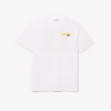 Men’s Washed Effect Ombra Print T-Shirt