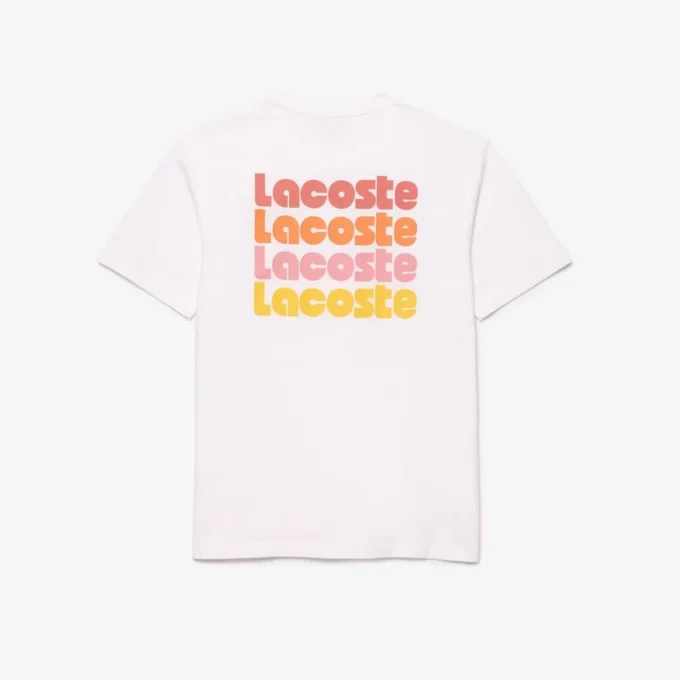 Men’s Washed Effect Ombra Print T-Shirt