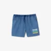 Men’s Washed Effect Swim Trunks