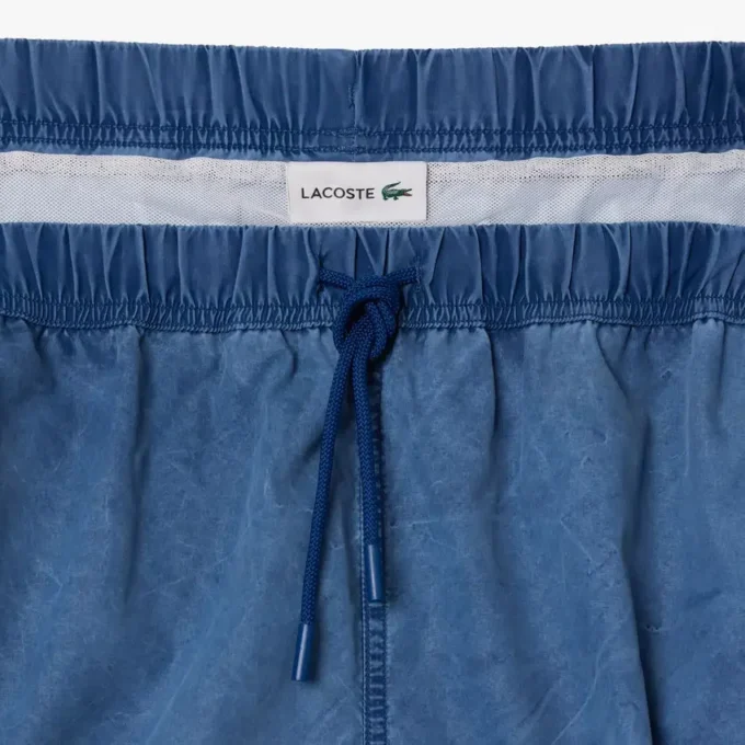 Men’s Washed Effect Swim Trunks