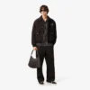 Men’s Water-Repellent Aviator Badge Jacket