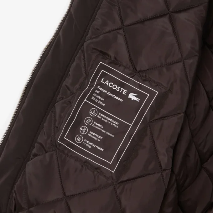 Men’s Water-Repellent Aviator Badge Jacket