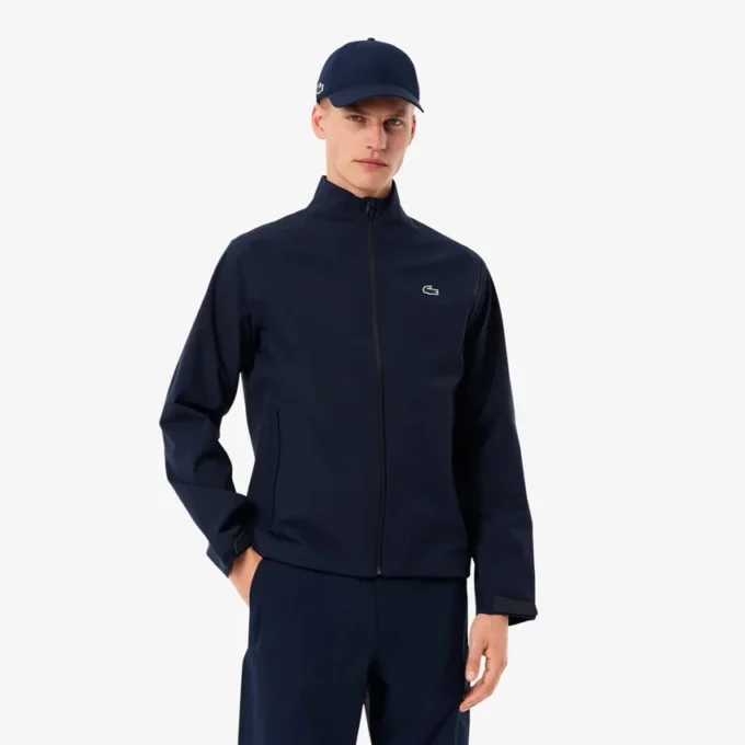 Men’s Water-Repellent Golf Stretch Windbreaker