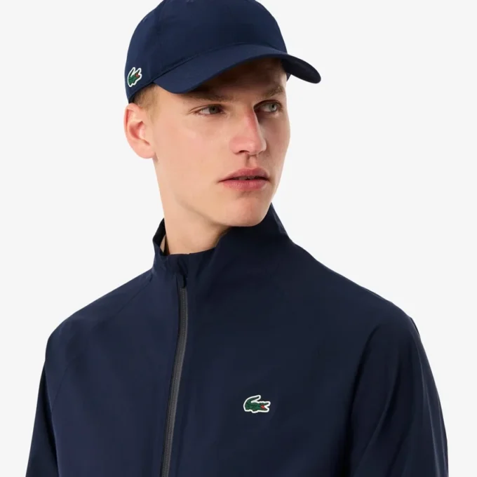 Men’s Water-Repellent Golf Stretch Windbreaker