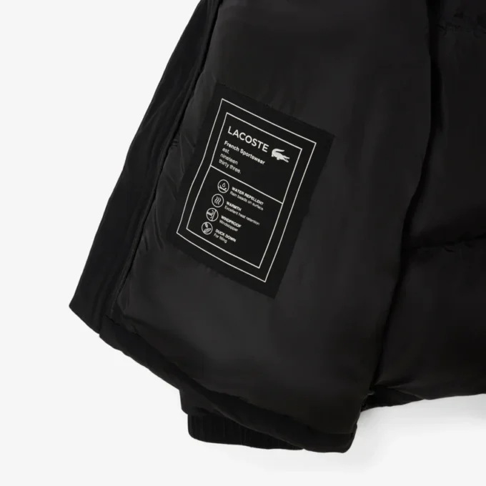 Men’s Water-Repellent Hooded Down Jacket