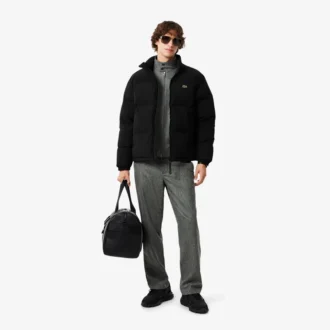 Men’s Water-Repellent Hooded Down Jacket