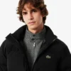 Men’s Water-Repellent Hooded Down Jacket