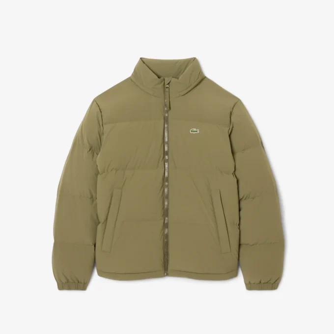 Men’s Water-Repellent Hooded Down Jacket