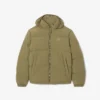 Men’s Water-Repellent Hooded Down Jacket