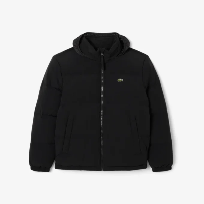 Men’s Water-Repellent Hooded Down Jacket