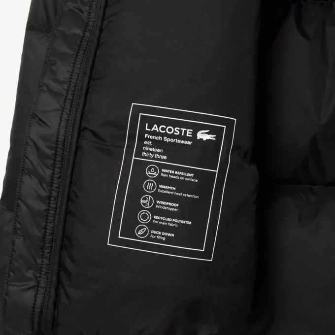 Men’s Water-Repellent Hooded Puffer Jacket