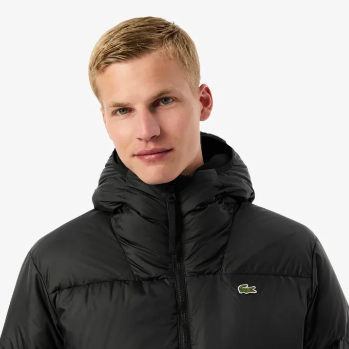 Men’s Water-Repellent Hooded Puffer Jacket