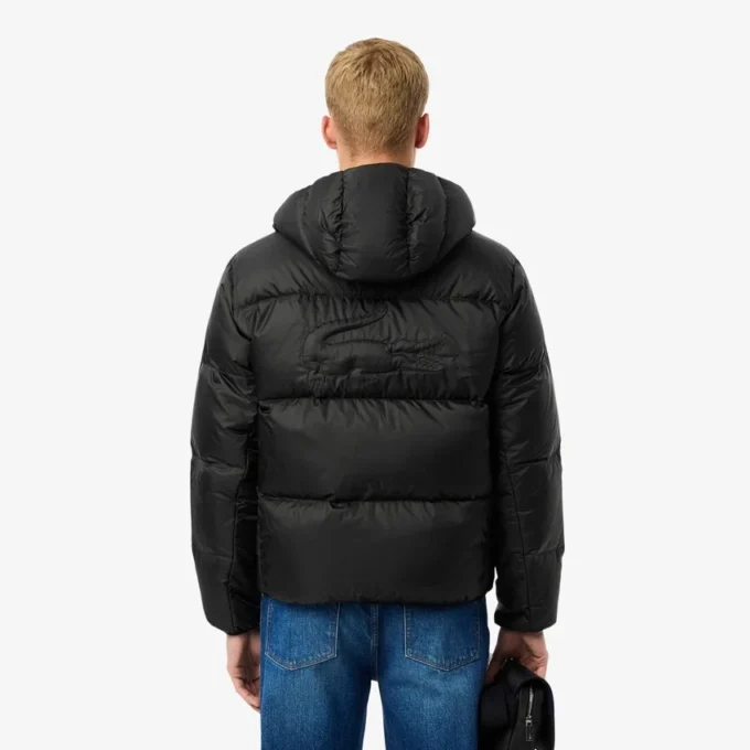 Men’s Water-Repellent Hooded Puffer Jacket