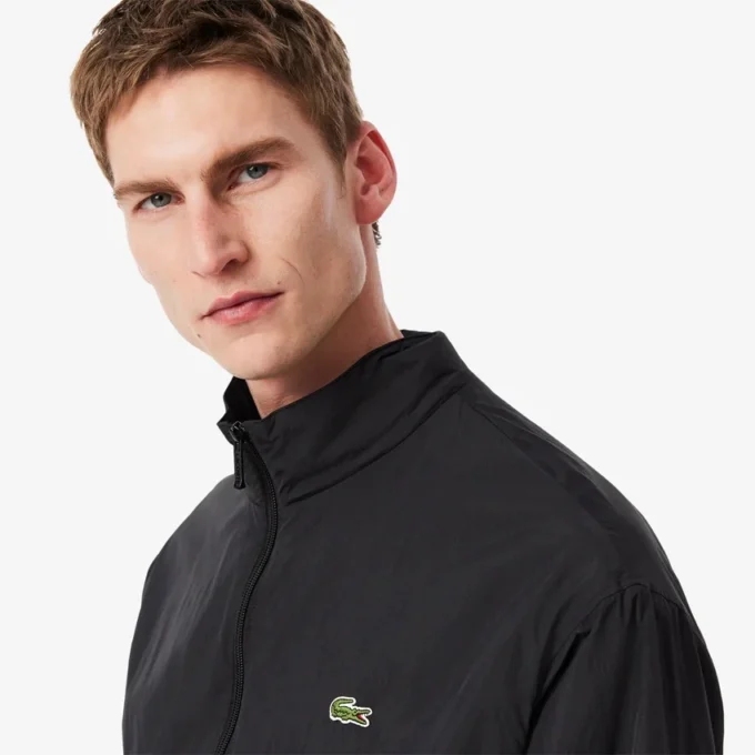 Men’s Water-Repellent Hooded Track Jacket