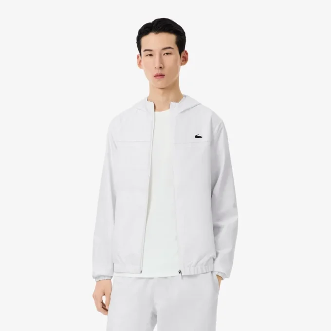 Men’s Water-Repellent Sport Track Jacket