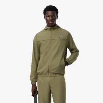 Men’s Water-Repellent Sport Track Jacket