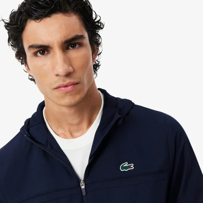 Men’s Water-Repellent Sport Track Jacket