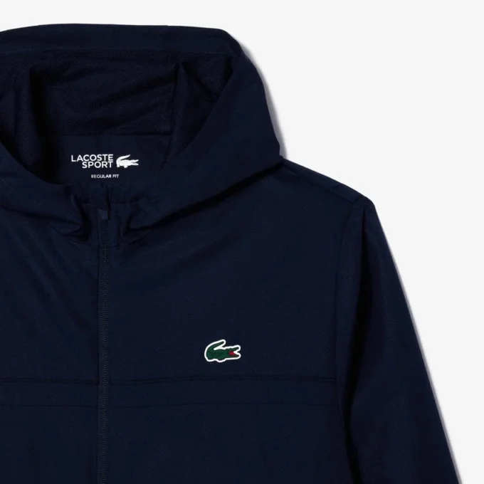 Men’s Water-Repellent Sport Track Jacket