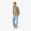 Men’s Water-Repellent Twill Harrington Jacket