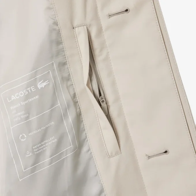 Men’s Water-Repellent Windproof Trench Coat