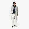 Men’s Wool Blend Flannel Hooded Jacket