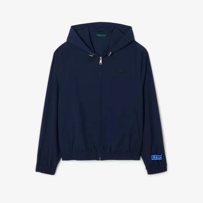 Men’s Wool Blend Flannel Hooded Jacket