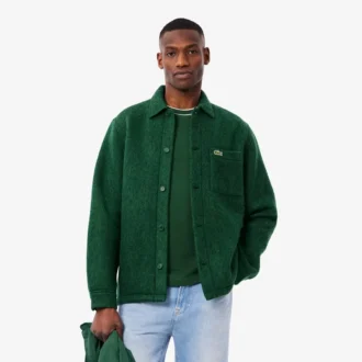 Men’s Wool Blend Overshirt