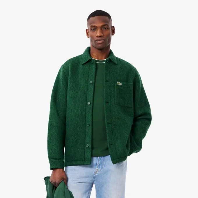 Men’s Wool Blend Overshirt