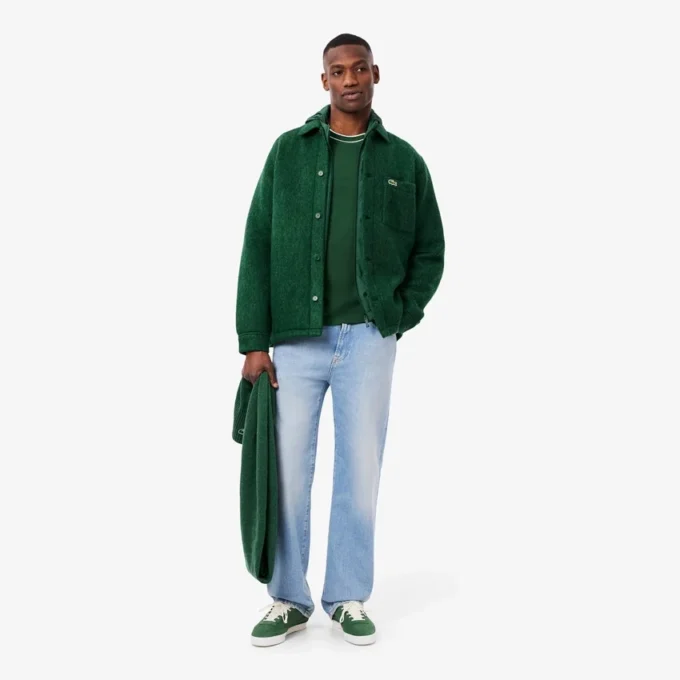 Men’s Wool Blend Overshirt
