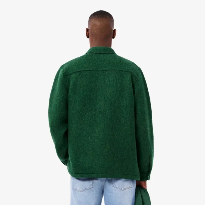 Men’s Wool Blend Overshirt