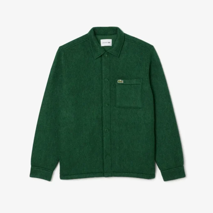 Men’s Wool Blend Overshirt