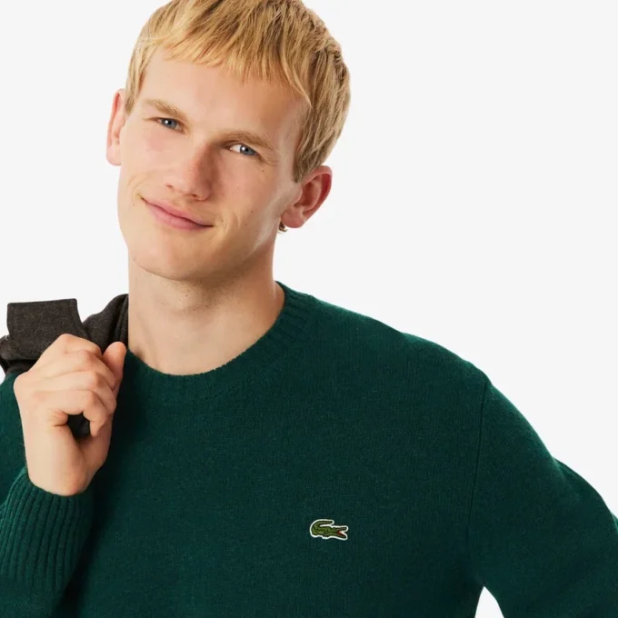 Men’s Wool Crew Neck Sweater