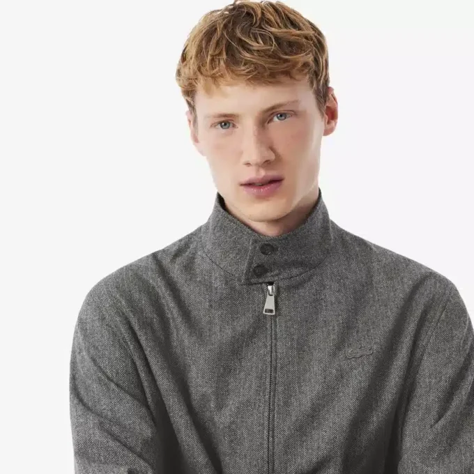 Men’s Wool Harrington Jacket