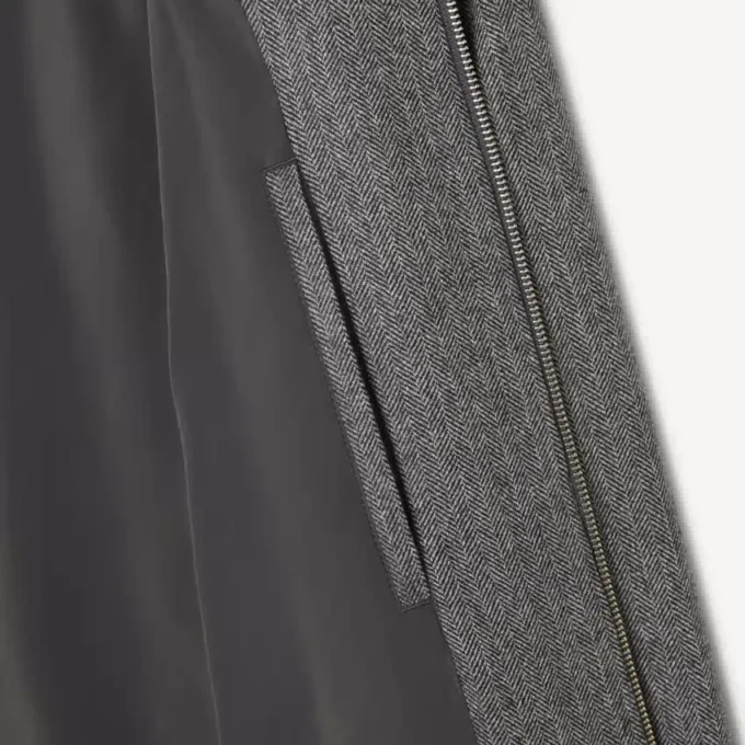 Men’s Wool Harrington Jacket