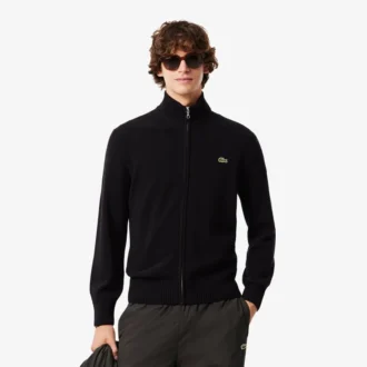 Men’s Wool Zip-Up Sweater