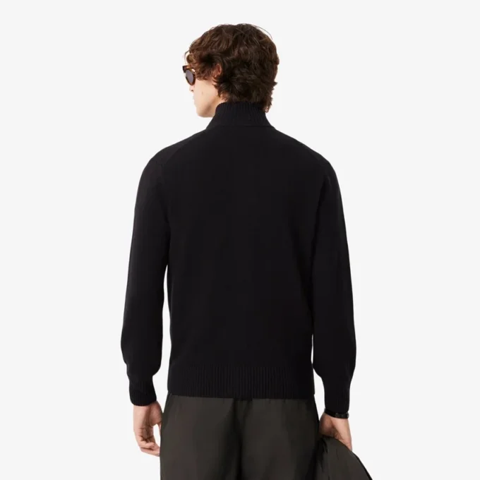 Men’s Wool Zip-Up Sweater
