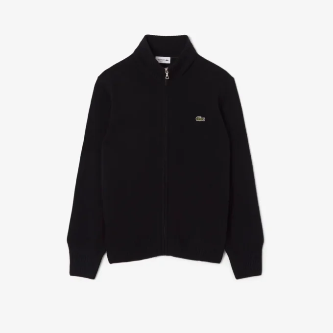 Men’s Wool Zip-Up Sweater