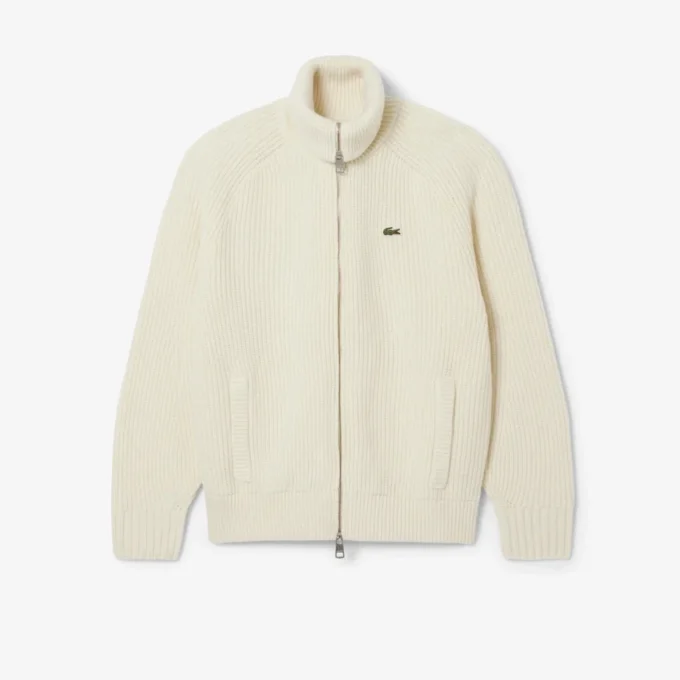 Men’s Wool Zip-Up Sweater